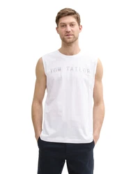 TOM TAILOR Top navy/orange/weiß