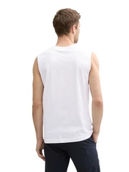 TOM TAILOR Top navy/orange/weiß