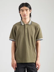 BLEND Poloshirt 'BHELMO' oliv