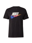 Nike Sportswear T-Shirt blau/pink/schwarz/weiß Nike Sportswear T-Shirt blau/pink/schwarz/weiß