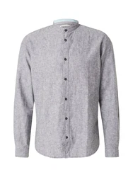 TOM TAILOR Hemd graumeliert