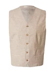 JACK & JONES Anzugweste RIVIERA beigemeliert