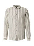 INDICODE JEANS Hemd Dikson creme/navy
