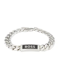 Armband 'KASSY' schwarz / silber