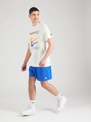 Nike Sportswear T-Shirt blau/orange/schwarz/offwhite