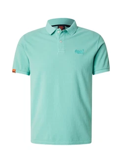 Superdry Poloshirt türkis