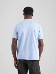QS Poloshirt himmelblau