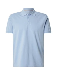 QS Poloshirt himmelblau