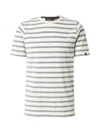INDICODE JEANS T-Shirt 'Muran' navy/naturweiß