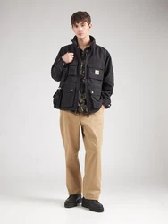 Carhartt WIP Jacke Irwin ecru/orange/schwarz