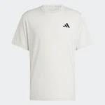 ADIDAS PERFORMANCE Sporthose/ Sportshirt/ Funktionsshirt 'Gym+' greige