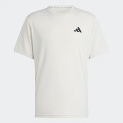 ADIDAS PERFORMANCE Sporthose/ Sportshirt/ Funktionsshirt 'Gym+' greige