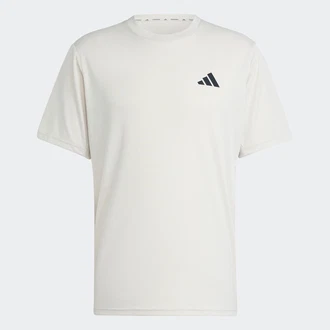 ADIDAS PERFORMANCE Sporthose/ Sportshirt/ Funktionsshirt 'Gym+' greige