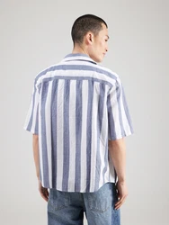 Only & Sons Hemd 'Tes' indigo/weiß