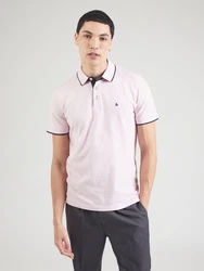 Jack & Jones Poloshirt JJEPAULOS POLO SS NOOS marine/rosa