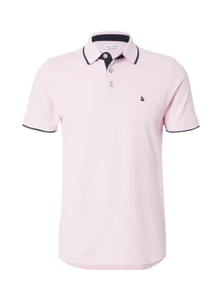 Jack & Jones Poloshirt JJEPAULOS POLO SS NOOS marine/rosa Jack & Jones Poloshirt JJEPAULOS POLO SS NOOS marine/rosa