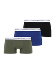 Tommy Hilfiger Underwear Trunk 3P TRUNK mit Logoschriftzug royalblau/tanne/schwarz/weiß
