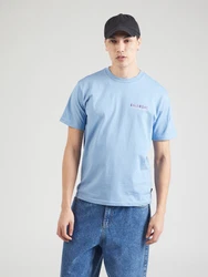 Billabong T-Shirt Twin Peaks Hellblau/Blau