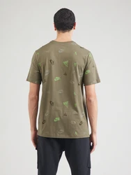 Nike Sportswear T-Shirt grau/hellgrau/limette/oliv