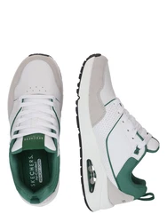 SKECHERS Sneaker 'UNO - RETRO ONE' smaragd/weiß