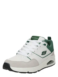 SKECHERS Sneaker 'UNO - RETRO ONE' smaragd/weiß
