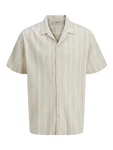 JJ Rebel Hemd JREBMAIMI hellbeige/weiß