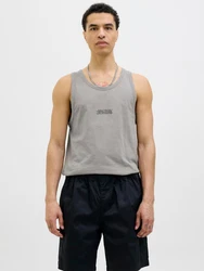 JACK & JONES Top JCOSago grau/dunkelgrau