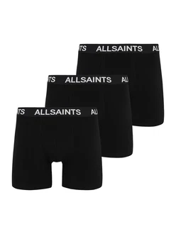AllSaints Boxershorts schwarz/weiß
