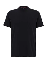 T-Shirt nachtblau / rot / wei