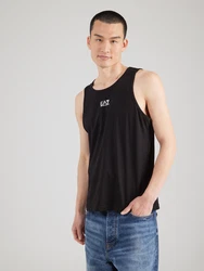 EA7 Emporio Armani Top schwarz/offwhite