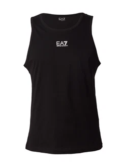 EA7 Emporio Armani Top schwarz/offwhite