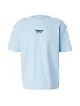 HOLLISTER T-Shirt hellblau/schwarz