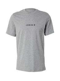 T-Shirt 'Air' graumeliert / schwarz