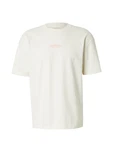 HOLLISTER T-Shirt altrosa/weiß