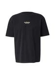 HOLLISTER T-Shirt beige/schwarz