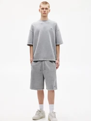 Pull&Bear Shorts 'STWD' grau
