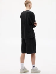 Pull&Bear Shorts 'STWD' schwarz