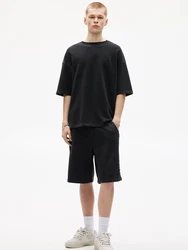Pull&Bear Shorts 'STWD' schwarz