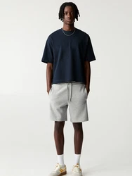 Pull&Bear Shorts graumeliert