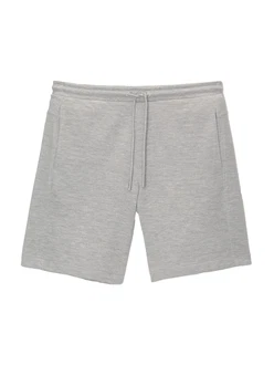 Pull&Bear Shorts graumeliert