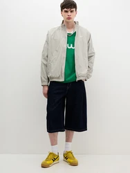 Pull&Bear Jacke STWD grau/weiß