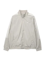 Pull&Bear Jacke STWD grau/weiß