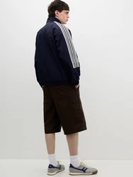 Pull&Bear Jacke STWD nachtblau/weiß