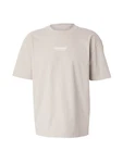 HOLLISTER T-Shirt camel/weiß
