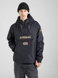 NAPAPIJRI Funktionsjacke RAINFOREST NEXT ecru / blau / feuerrot / schwarz