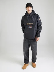 NAPAPIJRI Funktionsjacke RAINFOREST NEXT ecru / blau / feuerrot / schwarz
