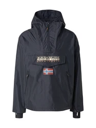 NAPAPIJRI Funktionsjacke RAINFOREST NEXT ecru / blau / feuerrot / schwarz