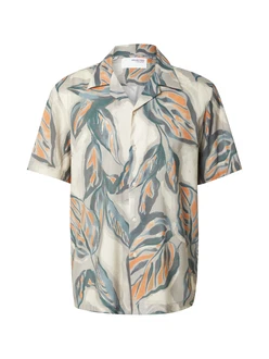SELECTED HOMME Hemd Regair beige/hellgrau/petrol/hellorange SELECTED HOMME Hemd Regair beige/hellgrau/petrol/hellorange