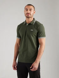 BOSS Poloshirt 'Paul' grn/wei