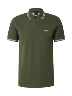BOSS Poloshirt 'Paul' grn/wei